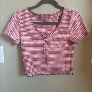 Small American eagle crop top